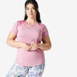 Women’s Fitness T-Shirt - FTS 500 Pink