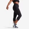 Women’s Gym 7/8 Leggings - 120 FLE Black 2 Women’s Gym 7/8 Leggings - 120 FLE Black -Fit Zone Shop womens gym 7 8 leggings 120 fle black