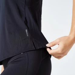 Women’s Gym T-Shirt - FTS 500 Black 10 Women’s Gym T-Shirt - FTS 500 Black -Fit Zone Shop womens gym t shirt fts 500 black 3