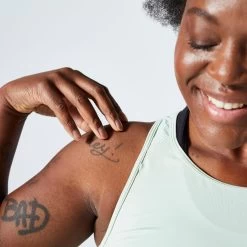 Women’s Gym Tank Top – FTA 120 Green 10 Women’s Gym Tank Top – FTA 120 Green -Fit Zone Shop womens gym tank top fta 120 green 3