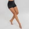 Women’s Modern Dance High-Waisted Shorts – Black 2 Women’s Modern Dance High-Waisted Shorts – Black -Fit Zone Shop womens modern dance high waisted shorts black