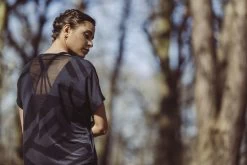 Women’s Modern Dance T-Shirt - Grey/Black 18 Women’s Modern Dance T-Shirt - Grey/Black -Fit Zone Shop womens modern dance t shirt grey black 7