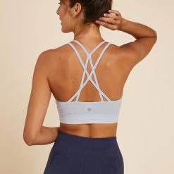 Women’s Yoga Sports Bra - Dynamic Blue
